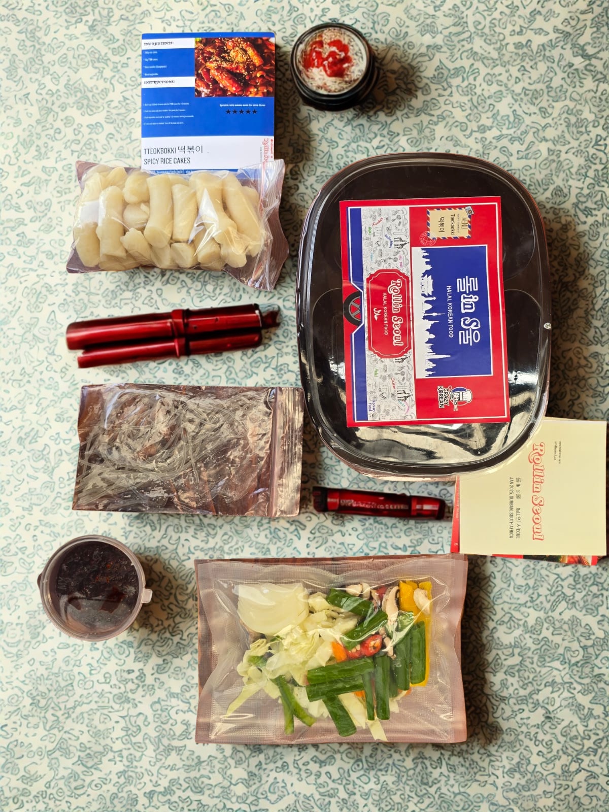 Spicy Rice Cakes Meal Kit